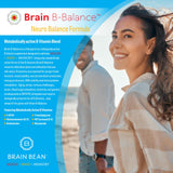 Brain Bean Methyl B Complete bottle with 60 vegan capsules