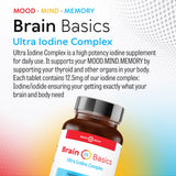 Brain Bean Ultra Iodine Complex 90 Tablets packaging