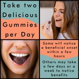 BRAIN WAVE Mushroom Gummies nutritional information