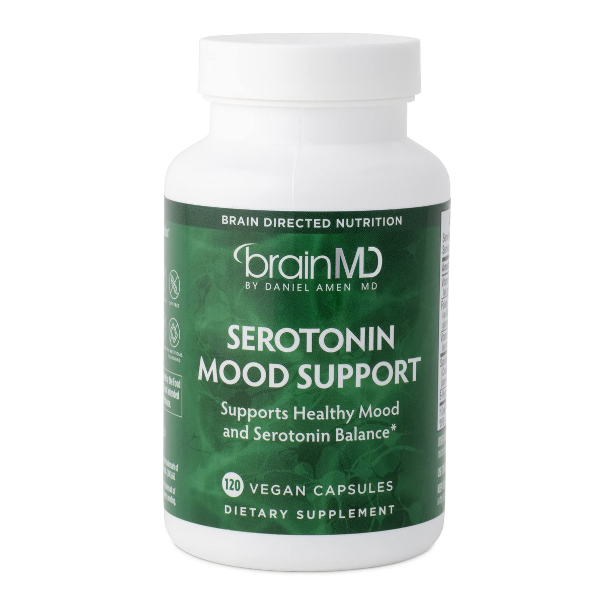 BRAINMD 5-HTP Capsules 60 count front view