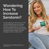 BRAINMD 5-HTP Capsules with saffron extract highlighted