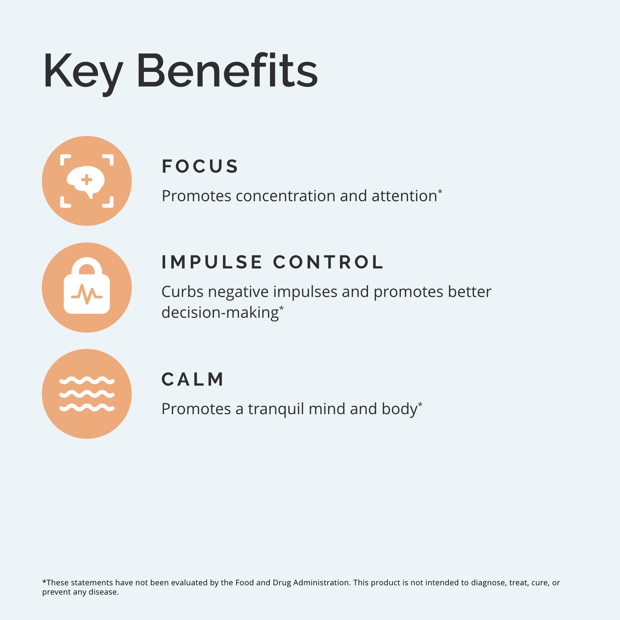 BRAINMD Attention Support supplement lifestyle scene with a notebook