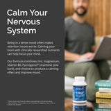 BRAINMD Attention Support supplement opened bottle showing capsules