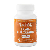 BRAINMD Curcumin Supplement 60 Capsules front view