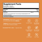 BRAINMD Curcumin Supplement 60 Capsules side view