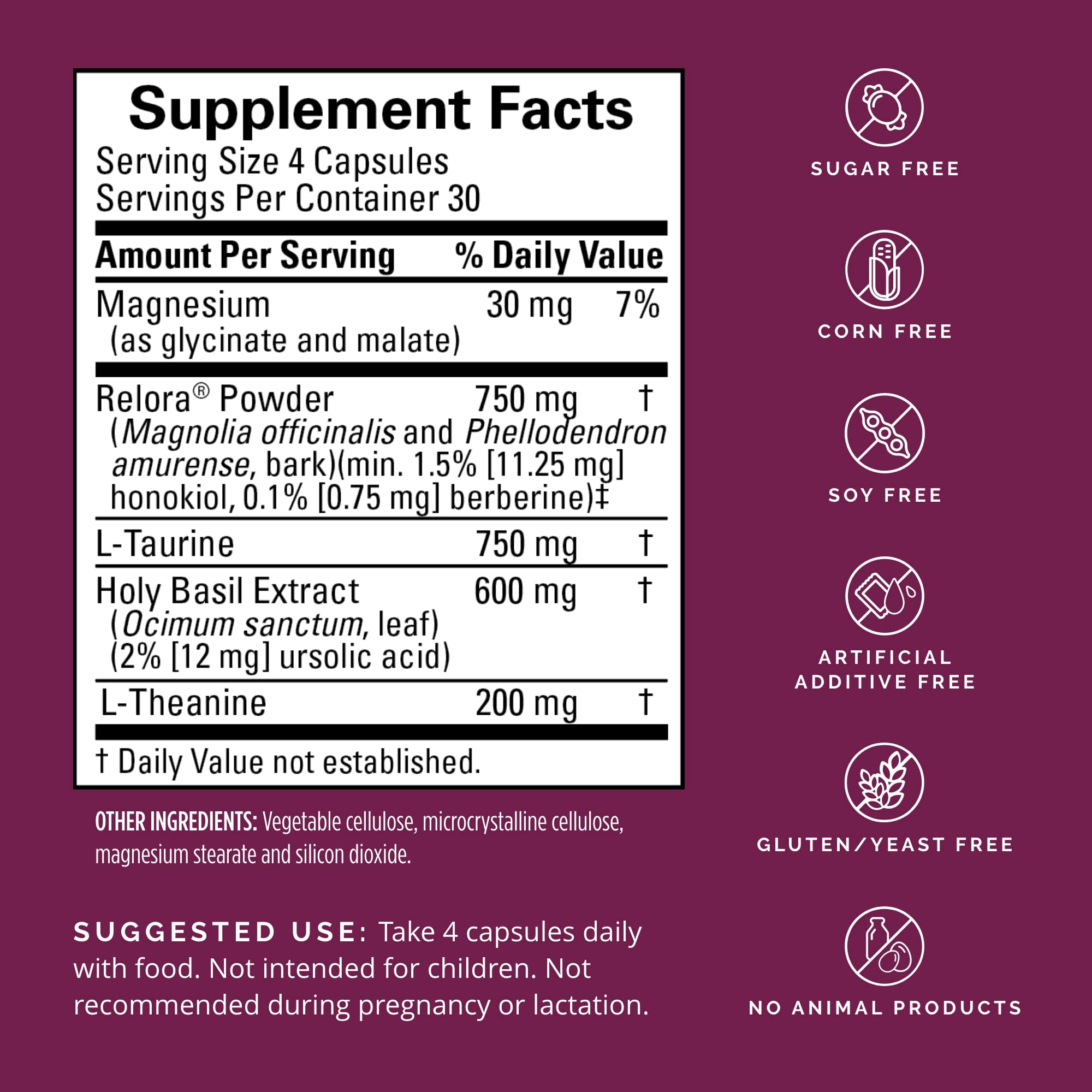 BRAINMD Everyday daily wellness Capsules side view showing capsule size