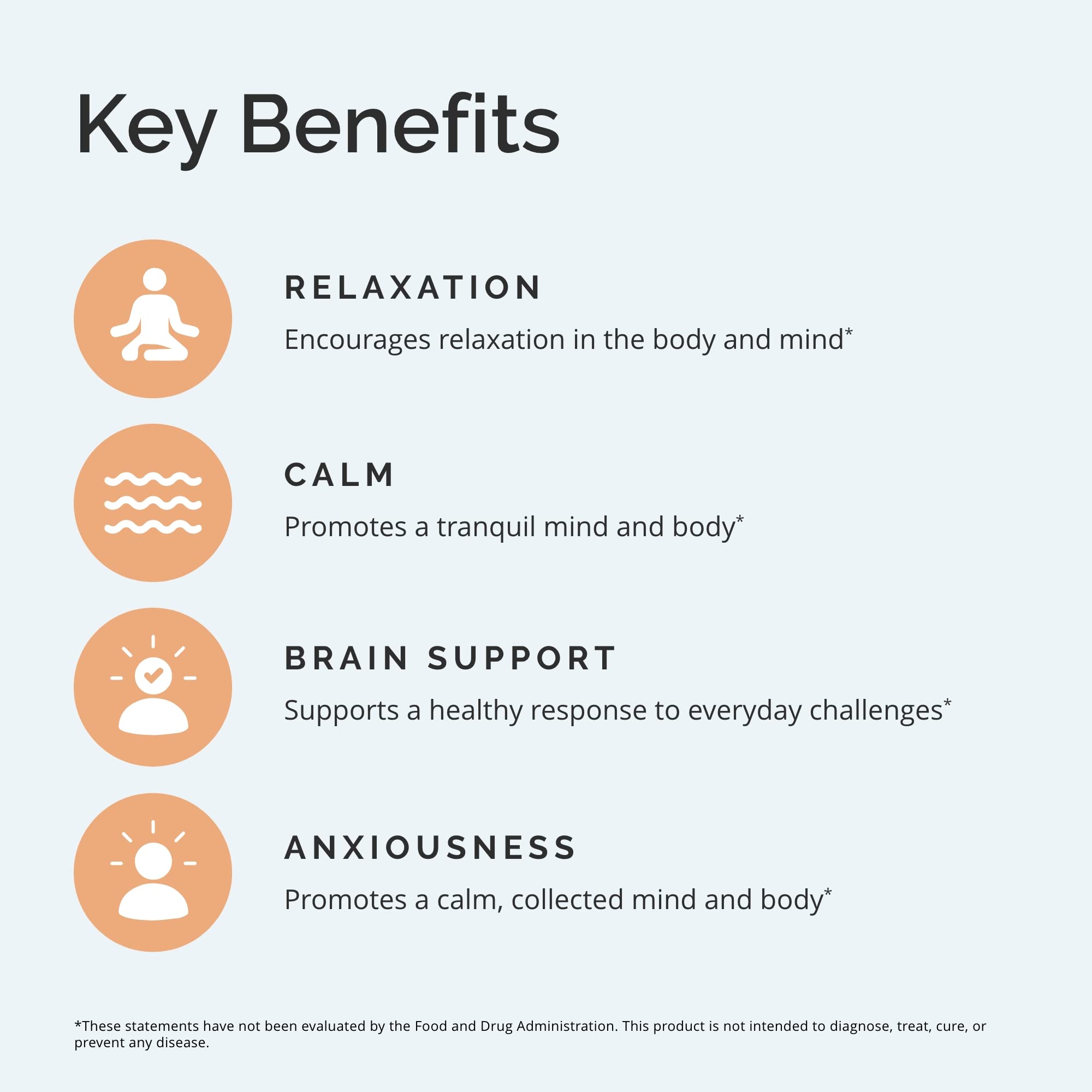 BRAINMD GABA capsules in hand