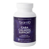 BRAINMD GABA supplement front view with capsules