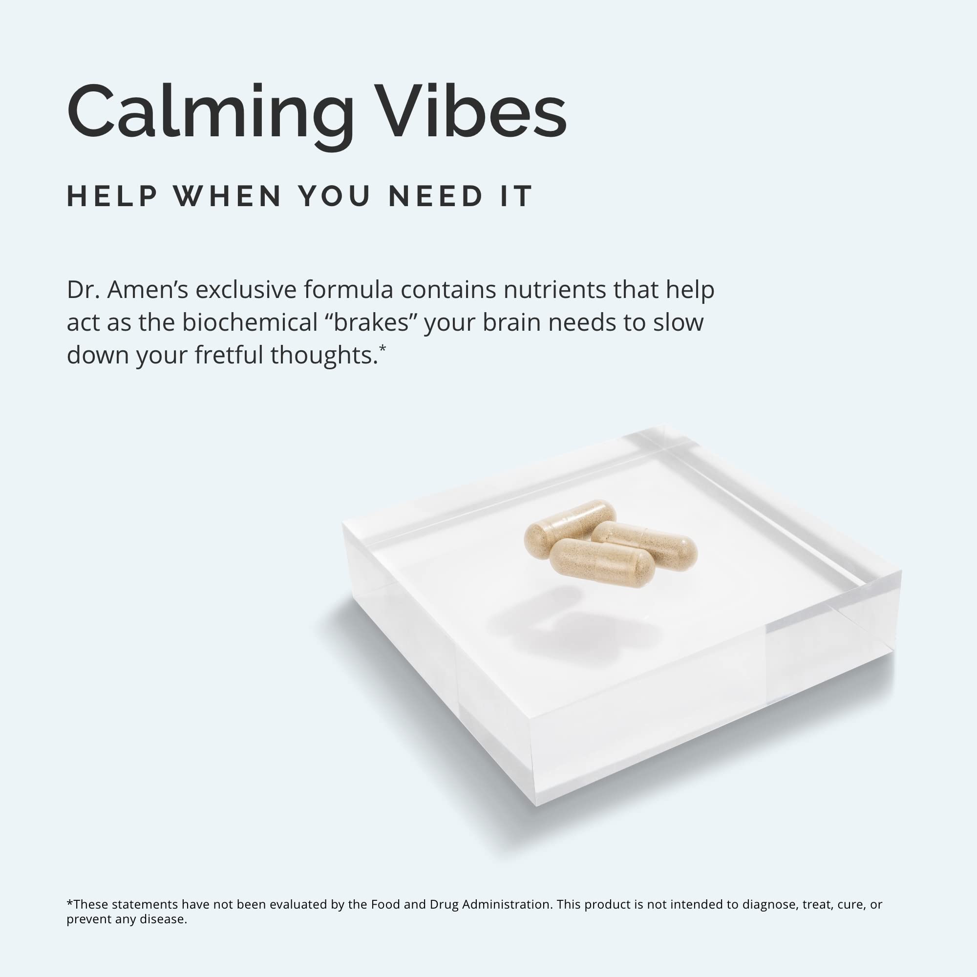 BRAINMD GABA supplement packaging with label