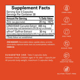 BRAINMD Happy Saffron Plus Curcumin Supplement bottle side view