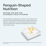 BRAINMD Kids' NeuroVite Chewables orange flavour gummies