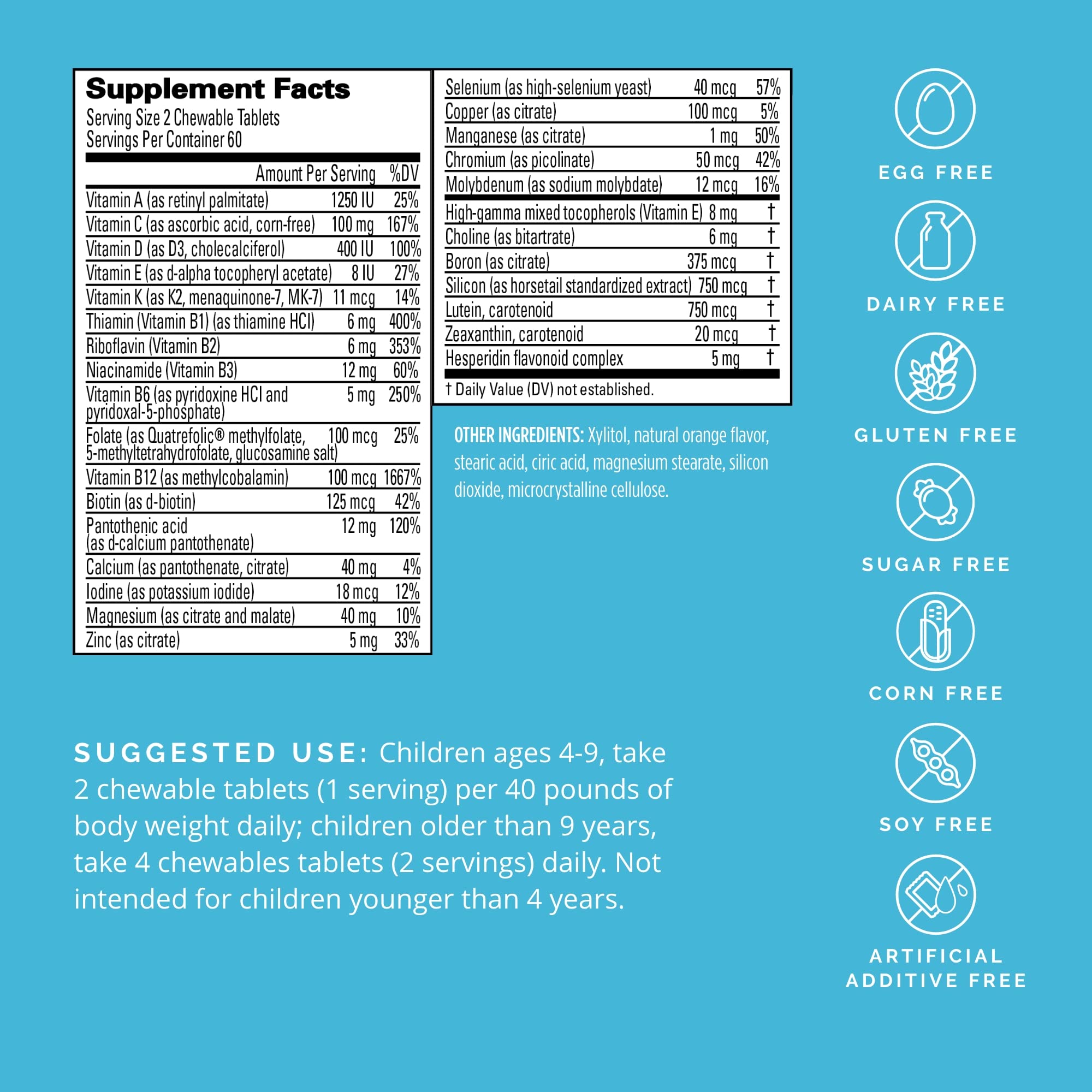 BRAINMD Kids' NeuroVite Chewables penguin shaped gummies