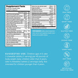 BRAINMD Kids' NeuroVite Chewables penguin shaped gummies