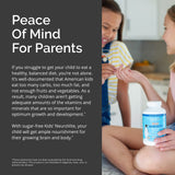 BRAINMD Kids' NeuroVite Chewables side view packaging