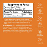 BRAINMD Magnesium Supplement capsules in a clear bottle