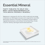 BRAINMD Magnesium Supplement ingredients list on packaging