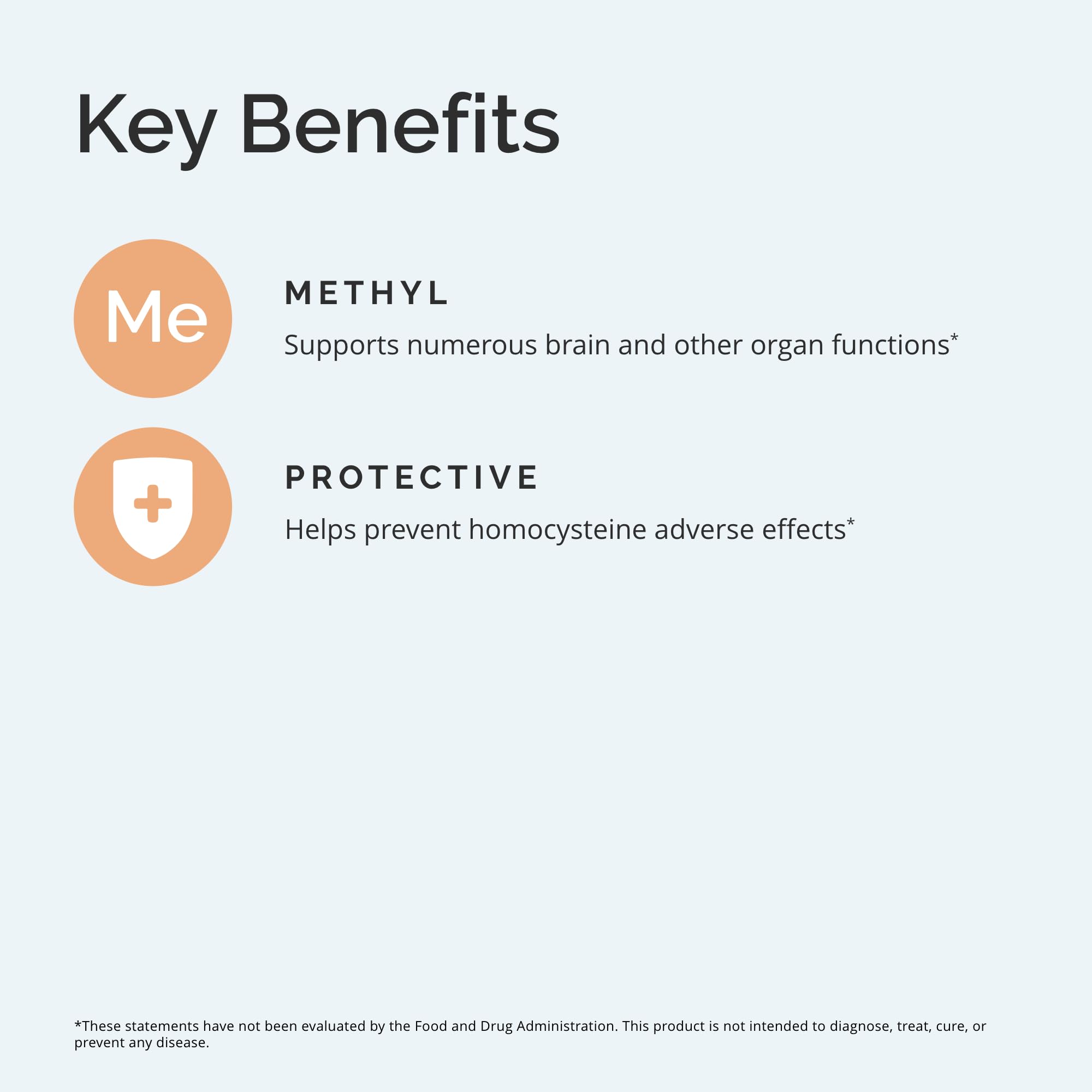 BRAINMD MethylFolate capsules on a table