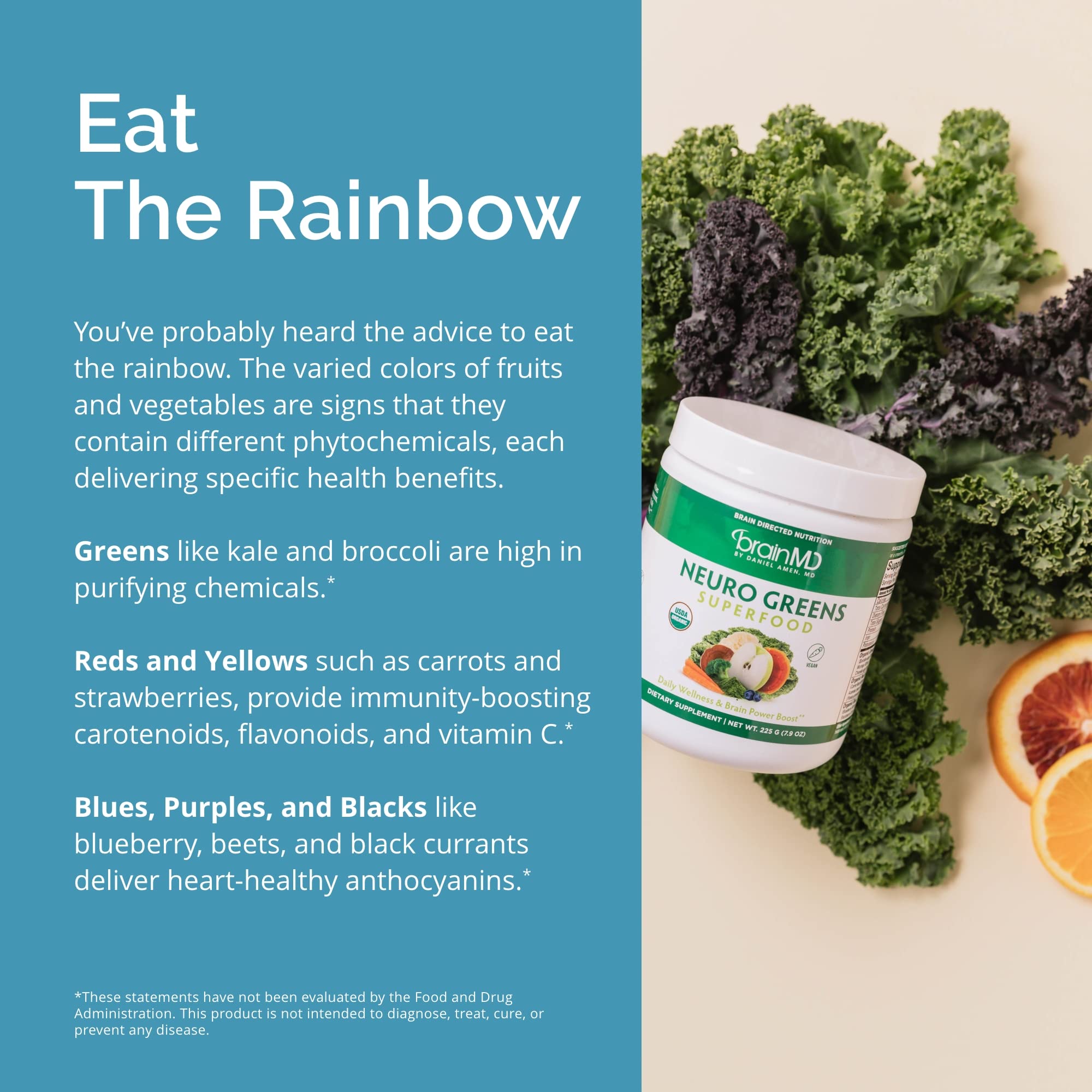 BRAINMD Neuro Greens Superfood lifestyle scene