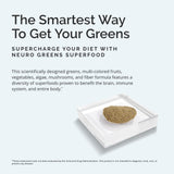 BRAINMD Neuro Greens Superfood scoop and powder
