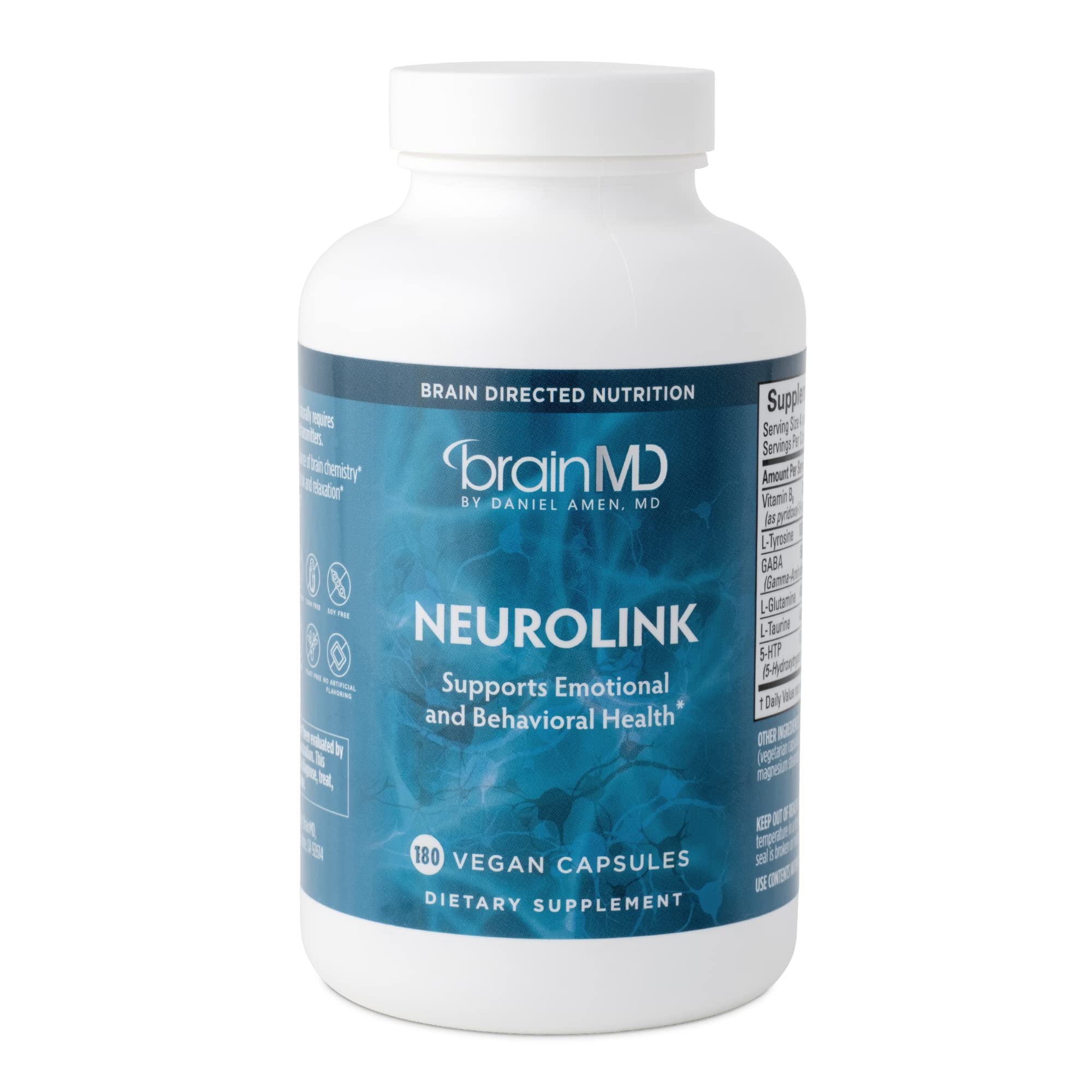 BRAINMD NeuroLink Blended Vitamin & Mineral Supplement front view
