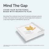 BRAINMD NeuroVite supplement capsules close-up