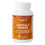 BRAINMD Omega-3 Fish Oil Supplement 1600mg front view