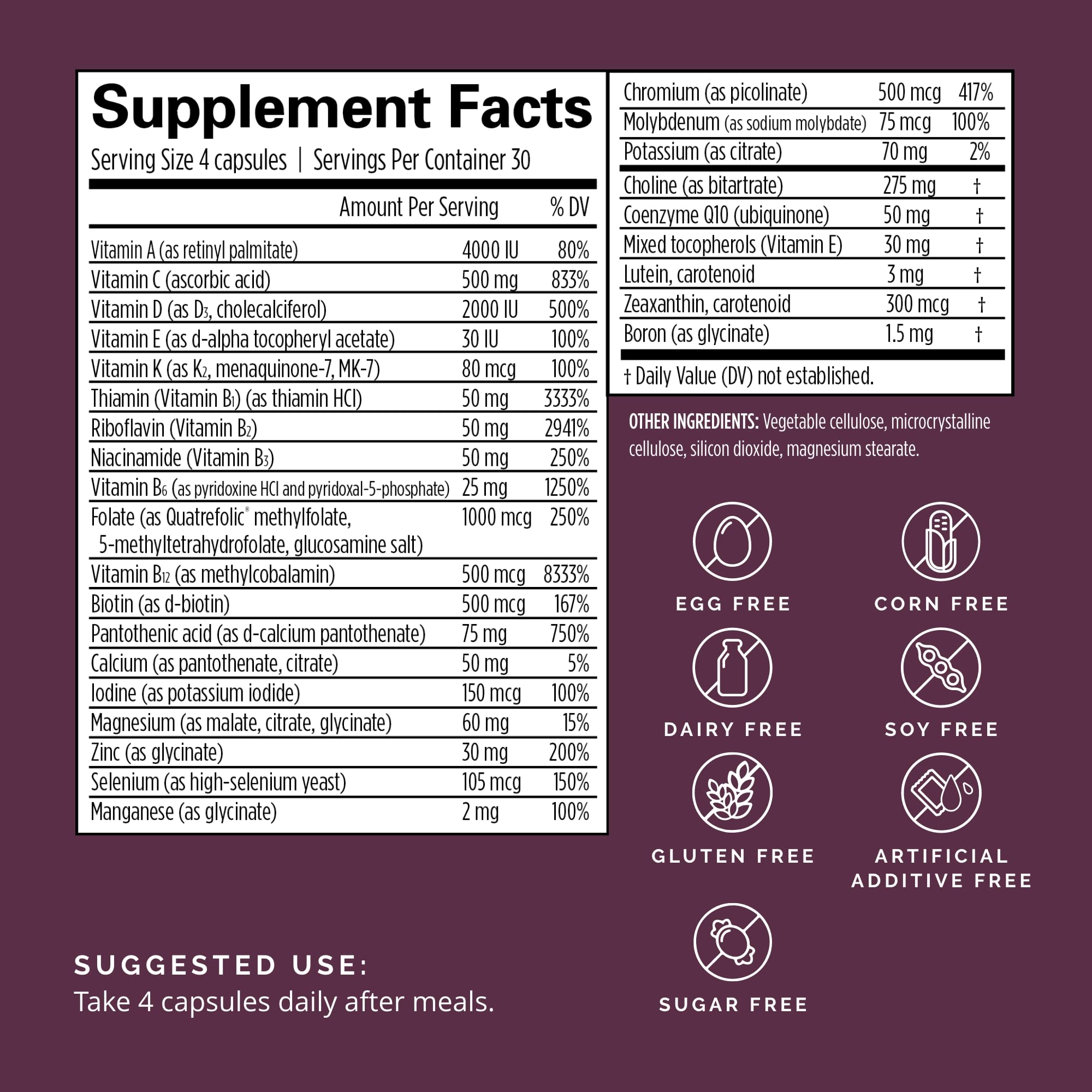 BRAINMD Prenatal Vitamins capsule close-up on a spoon