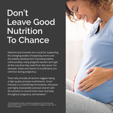 BRAINMD Prenatal Vitamins on a table with a glass of water