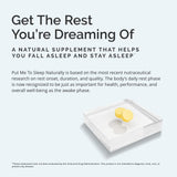 BRAINMD Put Me To Sleep Naturally capsules in packaging