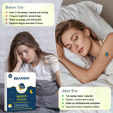 BRAMHO Natural Sleep Patch application on skin