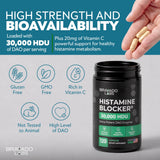 Bravado Labs DAO Enzyme Supplement 30,000 HDU ingredients list