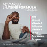 Bravado Labs L-Lysine Supplement ingredients list