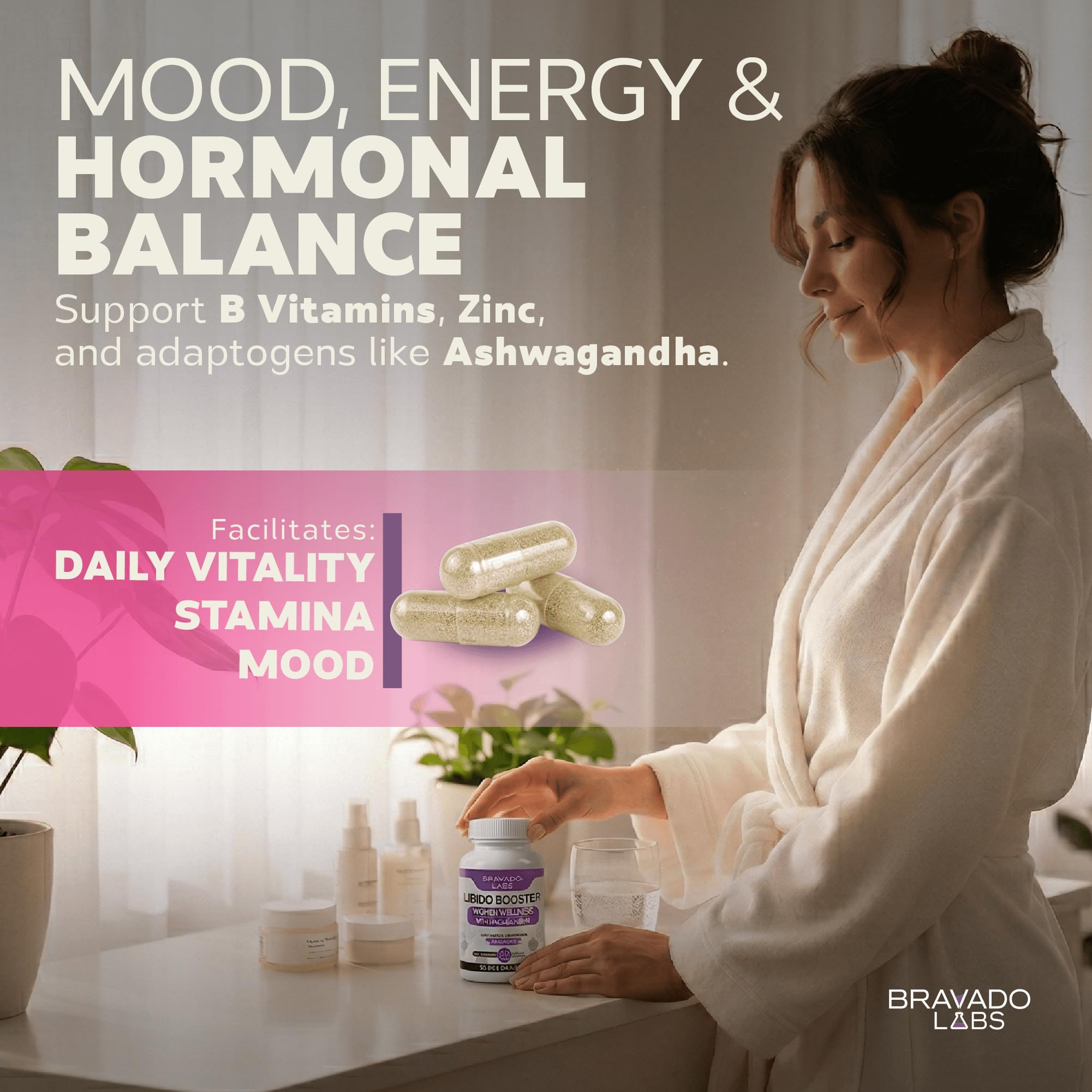Bravado Labs Women's Libido Supplement ingredients list