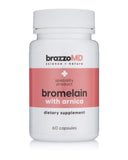 brazmedics Bromelain Capsules 500mg front view