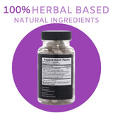 Breast Maxx supplement bottle with a measuring tape