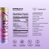 BREZ DREAM Sparkling Mushroom Drink can with herbs