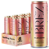 BREZ Mushroom Tonic can front view with vibrant design