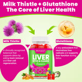 Briasket Milk Thistle Supplement 2000mg gummies lifestyle shot