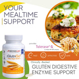 Bricker Labs Gluten daily Enzyme Support Capsules side view