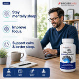 Bricker Labs Magtein capsules arranged on a white background