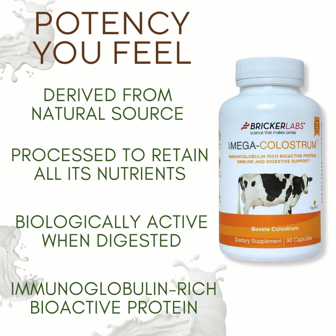 Bricker Labs Mega-Colostrum 1000mg product packaging