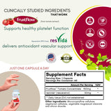 Bricker Labs OptiFlow Resveratrol Supplement ingredients list