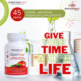 Bricker Labs OptiFlow Resveratrol Supplement on a table