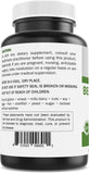 Brieofood Bee Propolis bottle with capsules on a wooden table