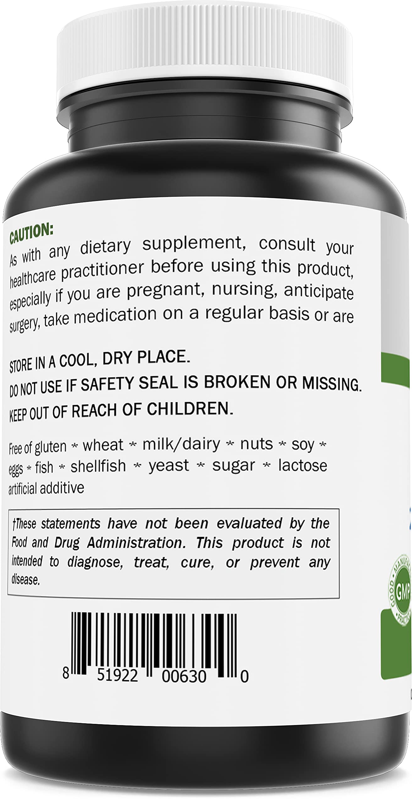 Brieofood Bilberry 2000mg capsules with a measuring spoon