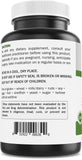 Brieofood Bilberry 2000mg capsules with a measuring spoon