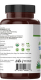 Brieofood Organic Arjuna 1500mg product displayed on a table
