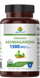 Brieofood Organic Ashwagandha 90 tablets packaging