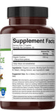 Brieofood Organic Licorice Root 1500mg tablets in a hand
