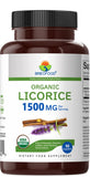 Brieofood Organic Licorice Root 90 Tablets packaging